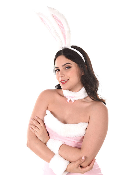 Ariana Van X in Voluptuous Pink Bunny from Istripper