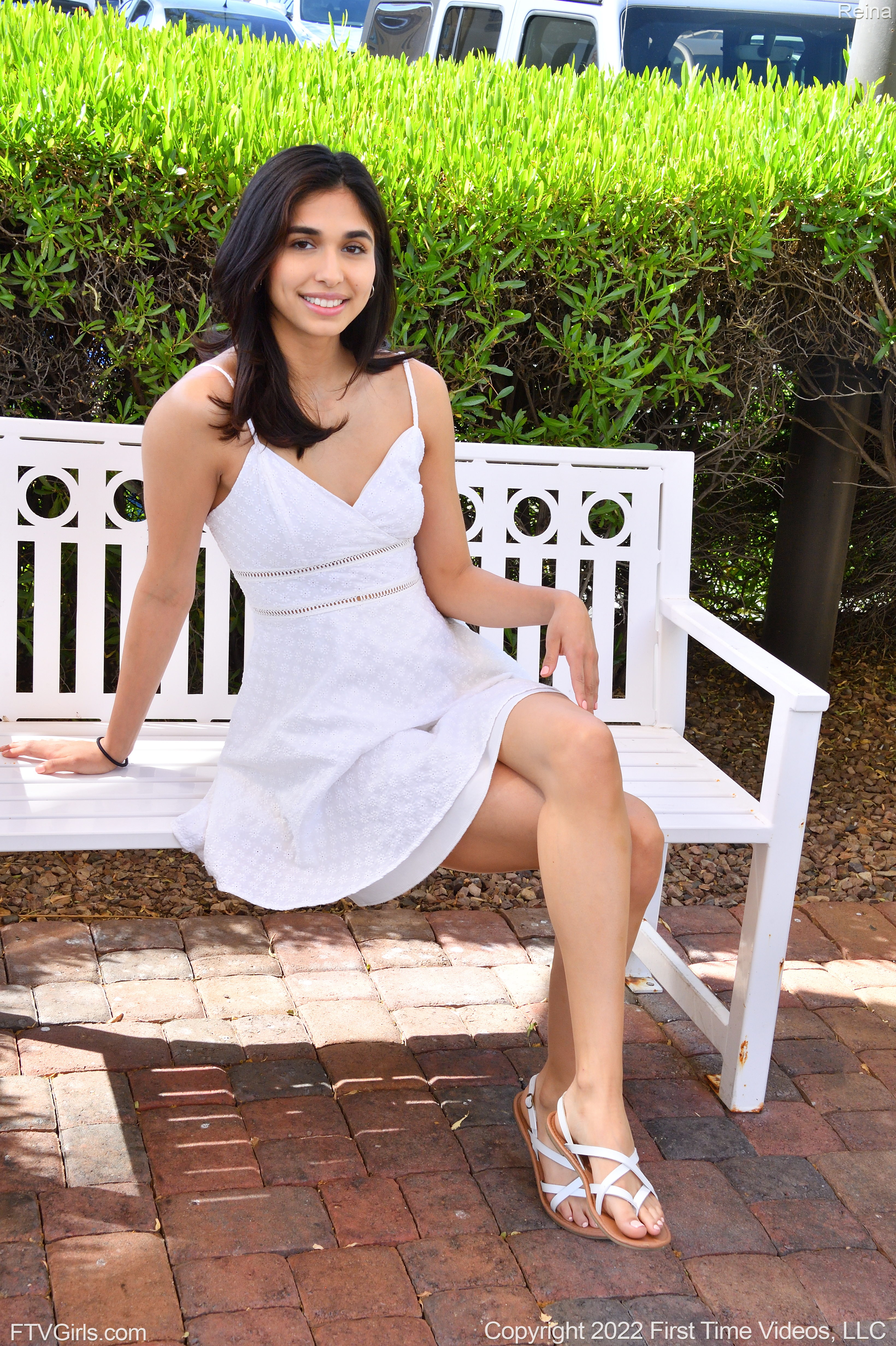 Reina in Ftv Girls set White Innocence