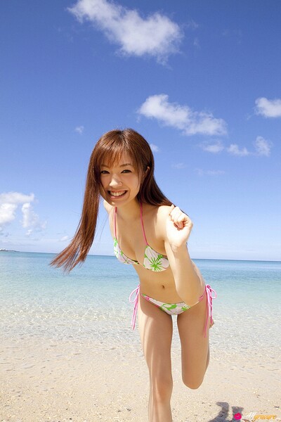 Yua Saito in Holiday With You from All Gravure