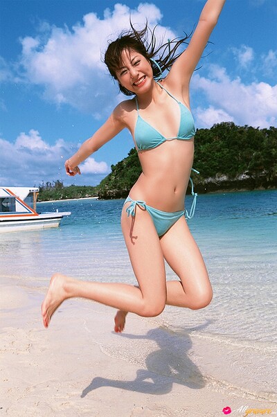 Yumi Sugimoto in Beach Trap from All Gravure