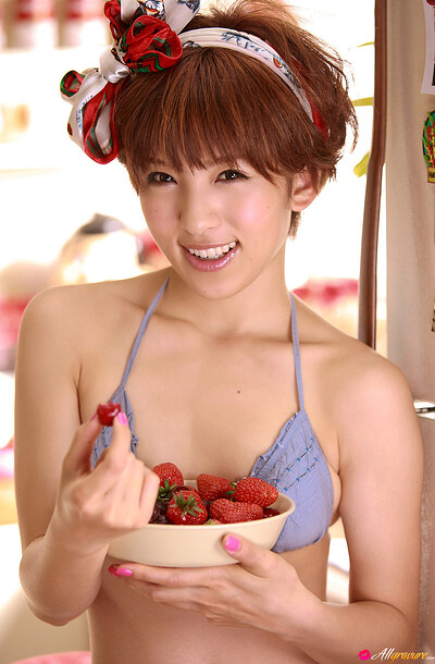 Erina Matsui in Taste My Fruit from All Gravure
