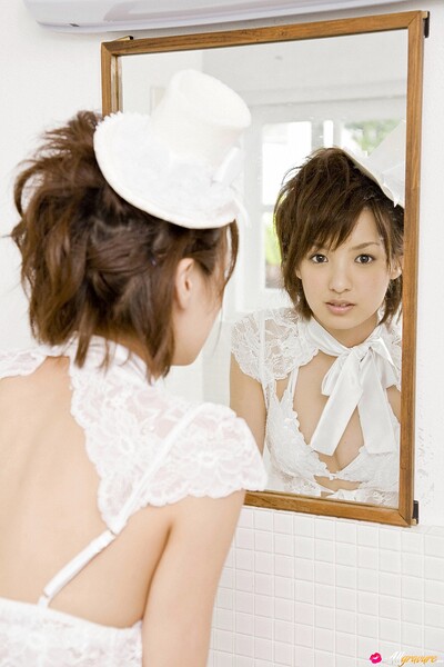 Akina Minami in Hostess from All Gravure