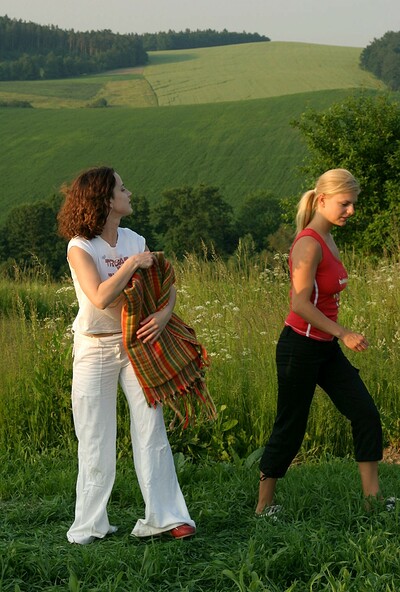 Marcela Reeds and Magdelena in set #834 from ATK Premium