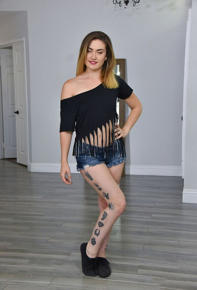 Nothing makes Kat Monroe happier than when she's spreading her perfect holes