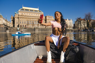 Sofi Vega in In Prague By The River from Watch 4 Beauty