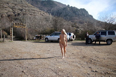 Bella in Crimean Valley Of Ghosts from Nude In Russia
