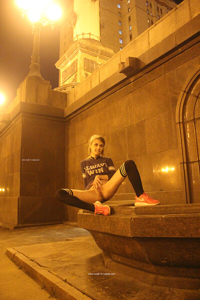 Eva in Moscow University from Nude In Russia