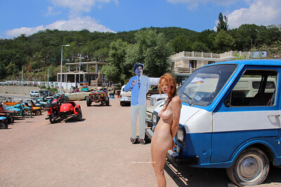 Xenia in The Soviet Union Corner from Nude In Russia