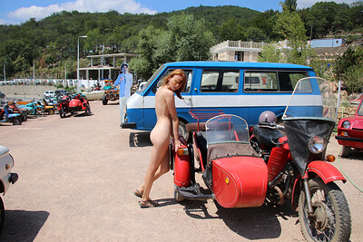 Xenia in The Soviet Union Corner from Nude In Russia