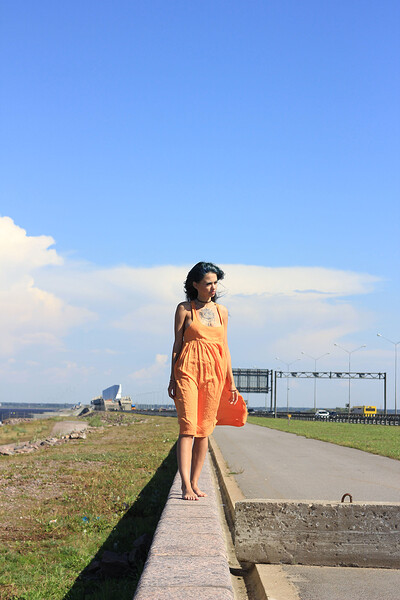 Natrosha in Gulf of Finland from Nude In Russia
