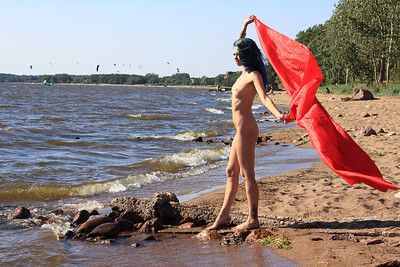 Natrosha in Gulf of Finland from Nude In Russia