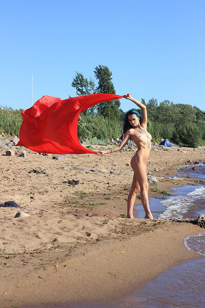 Natrosha in Gulf of Finland from Nude In Russia