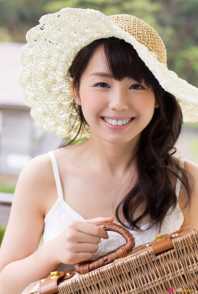 Rina Koike in Summer In The Country from All Gravure