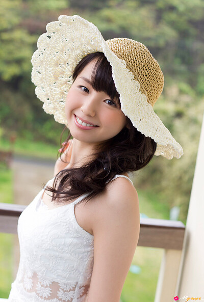 Rina Koike in Summer In The Country from All Gravure