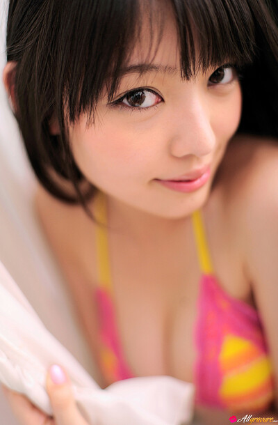 Haruka Ando in Banana Sorbet from All Gravure
