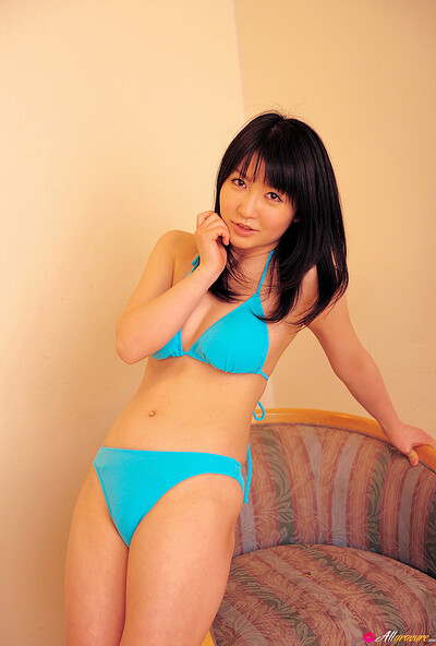 Fantasticand amazing babe Yui Kawai strips flirtatiously