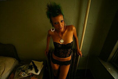 Roggie in Hostel Striptease from Crazy Babe