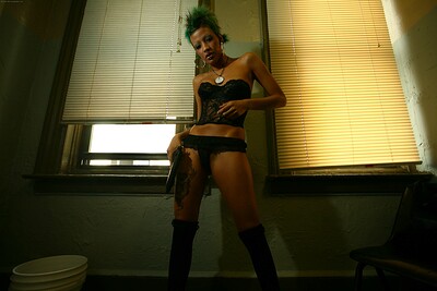 Roggie in Hostel Striptease from Crazy Babe