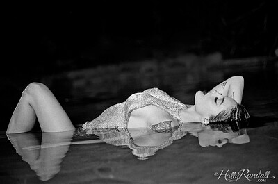 Maddy May in Dark Waters B And W Film from Holly Randall