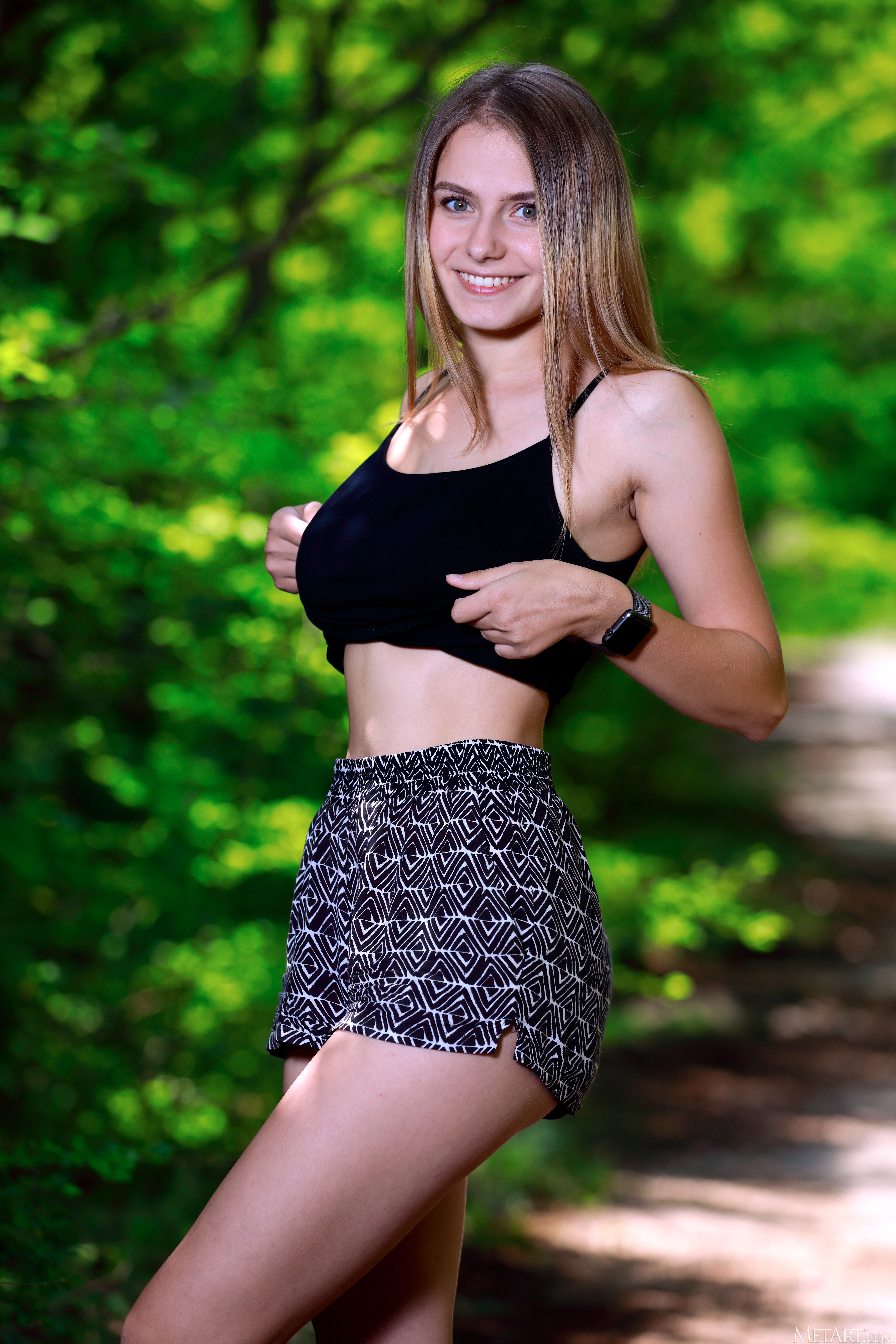Dakota Pink in Metart set Nude Walk