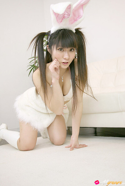 Ayumi Hayama in Sweet Bunny Ayumi 1 from All Gravure