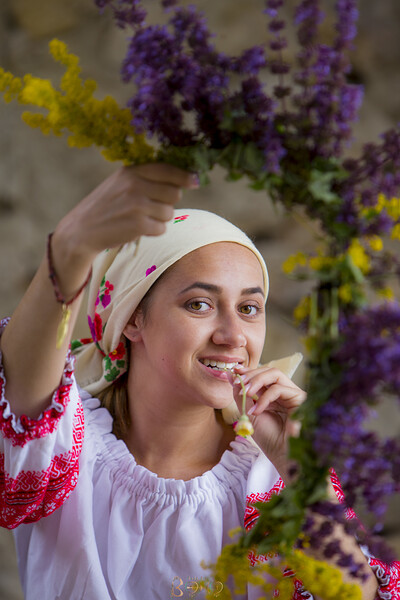 Yonifer Salsa in Babushka from Boho Nude Art