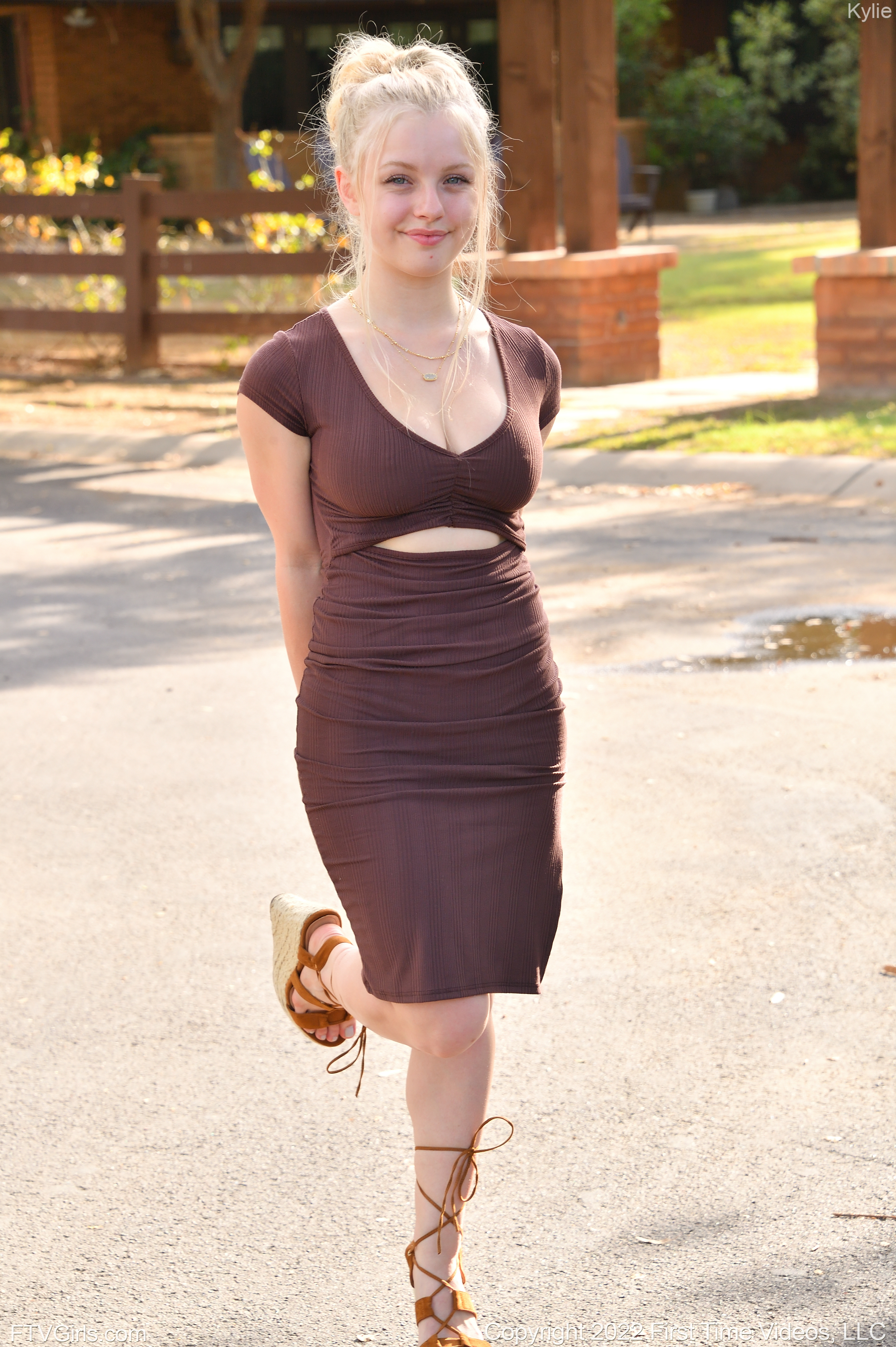 Kylie in Ftv Girls set Revealing Dress