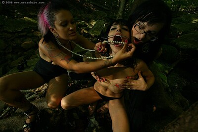 Bella Vendetta and Nicole in Don't Be Scared from Crazy Babe