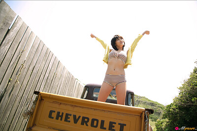 Mikie Hara in Chevvy from All Gravure