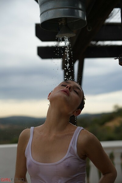 Caterina Correia in Caterina's Slippery When Wet from Girlfolio