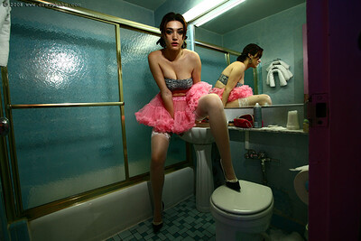Kathryne von Marks in Loving Pink from Crazy Babe