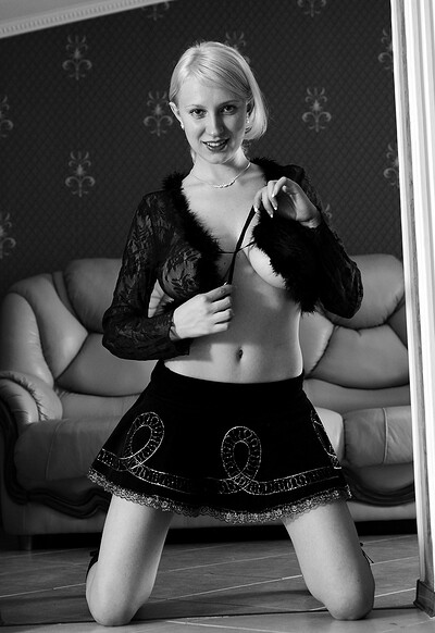 Cilya in Black and White Gallery from Stunning 18