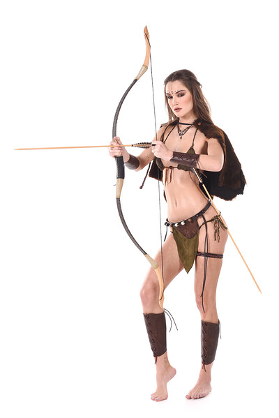 Sonya Blaze in Ancient Ages' Huntress from Istripper