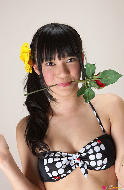 Tomoe Yamanaka in Rose Pedals from All Gravure