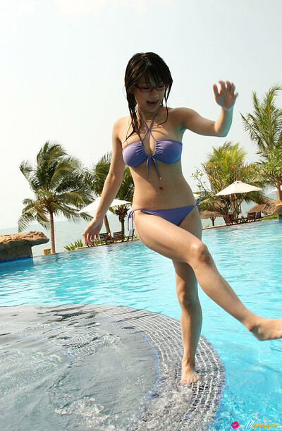Ami Tokito in Lets Get Wet 1 from All Gravure