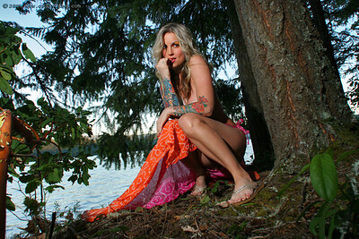 Janine Lindemulder in At the Lake from Crazy Babe