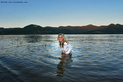 Janine Lindemulder in At the Lake from Crazy Babe