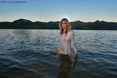 Janine Lindemulder in At the Lake from Crazy Babe