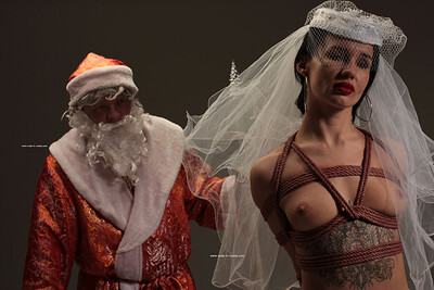 Katerina in Santa Come And Bind Me from Nude In Russia