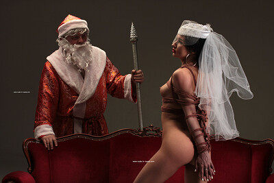 Katerina in Santa Come And Bind Me from Nude In Russia