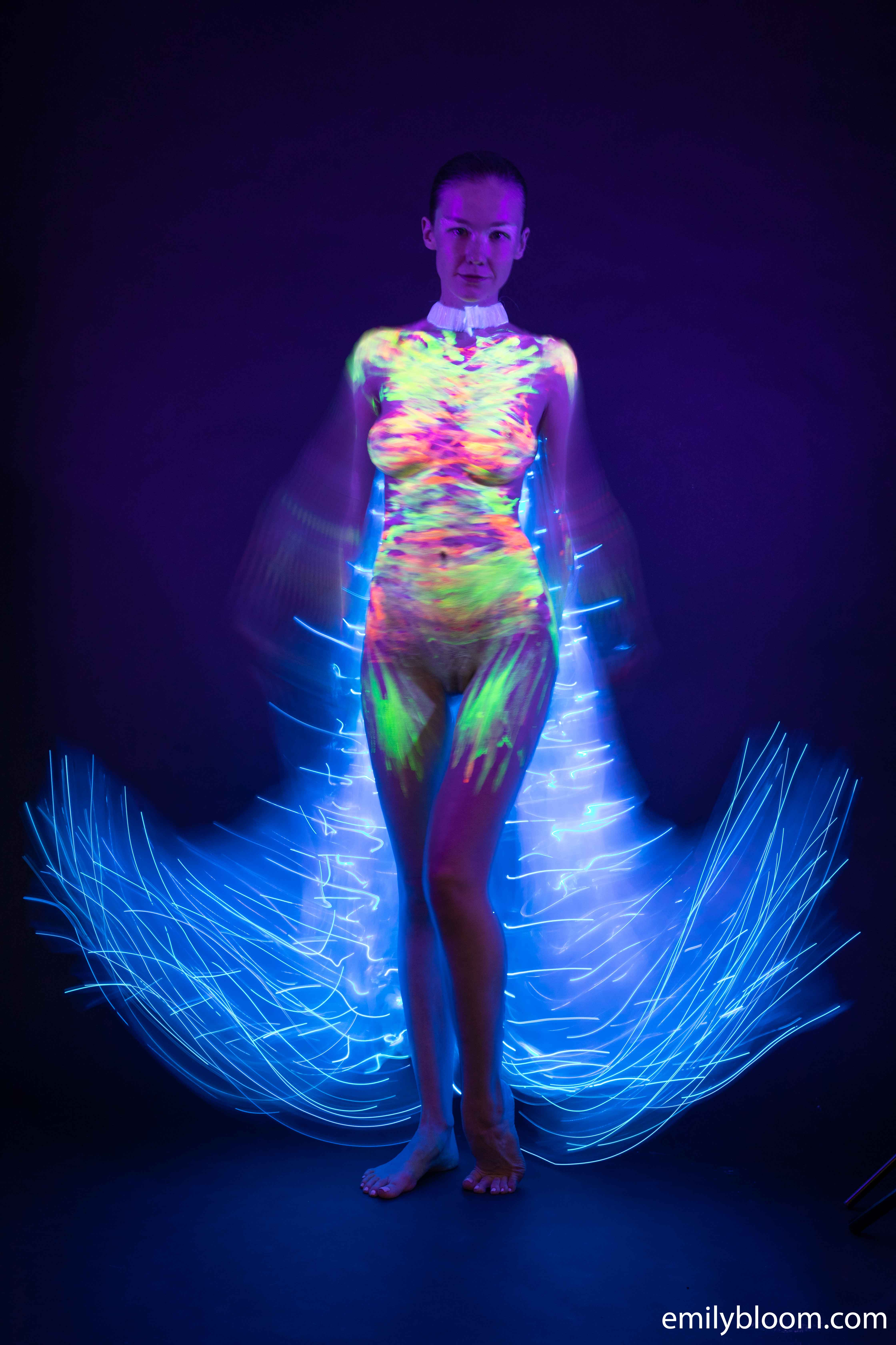 Emily Bloom in Emily Bloom set Blacklight