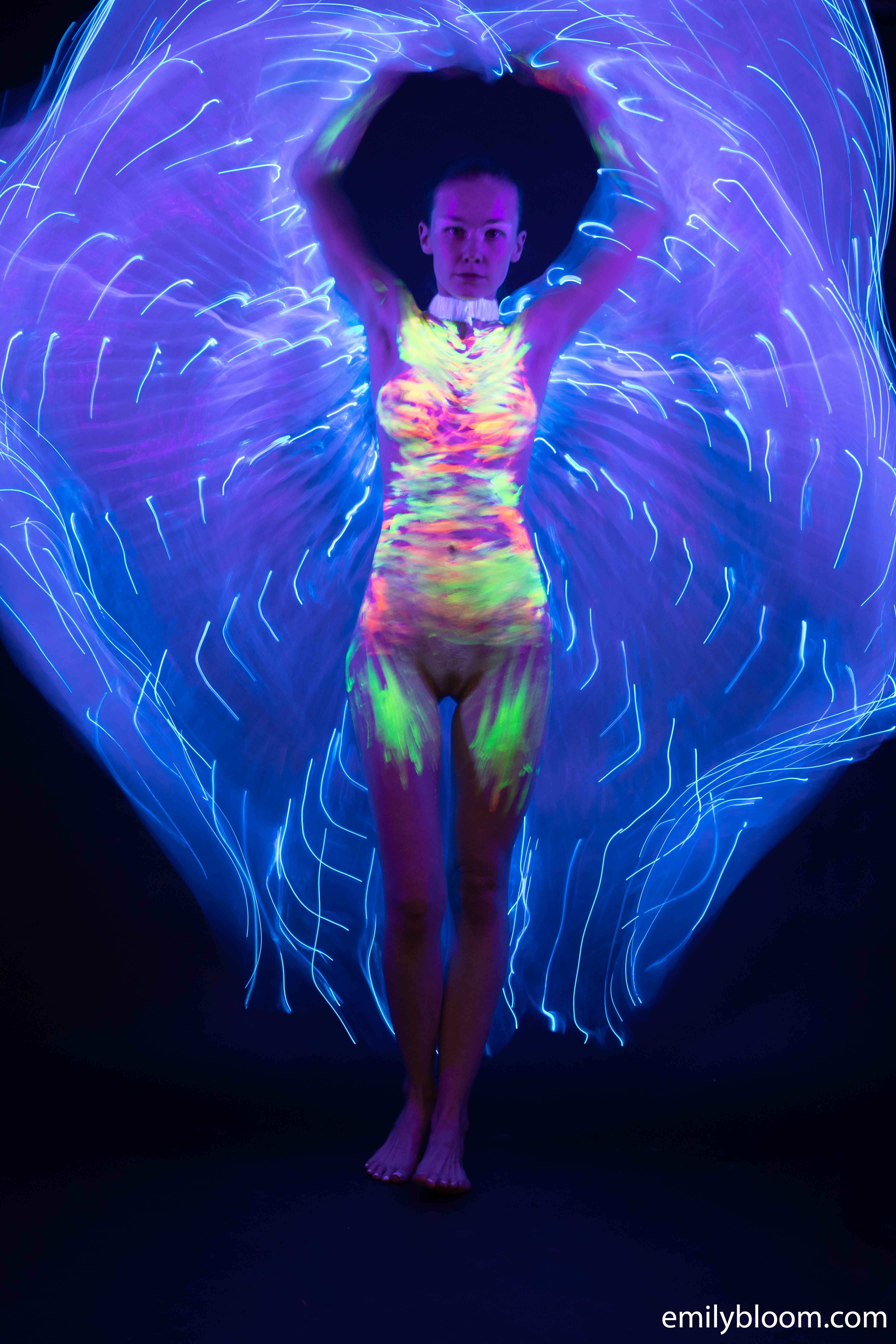 Emily Bloom in Emily Bloom set Blacklight