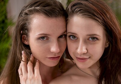 Nelya and Leah Maus in Strong Bond from Wow Girls