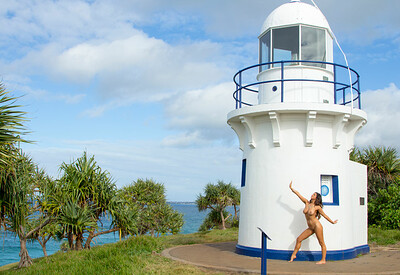 Scarlett-Morgan in Lighthouse from Nude Muse