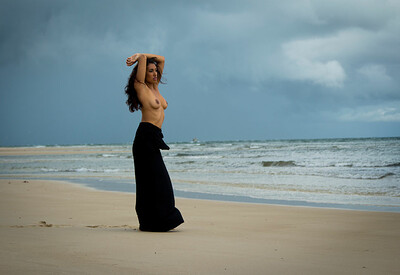 Damour in Black Dress from Nude Muse