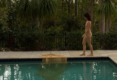 Lilly-Rae in Swimming Pool from Nude Muse