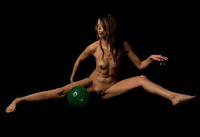 Miranda in Green Ball from Nude Muse