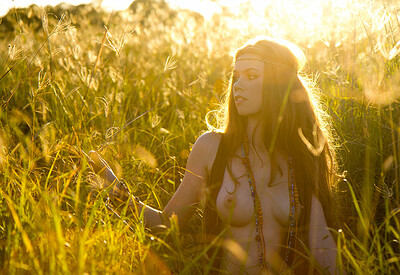 Dannii in Hippie Afternoon from Nude Muse