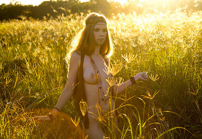 Dannii in Hippie Afternoon from Nude Muse