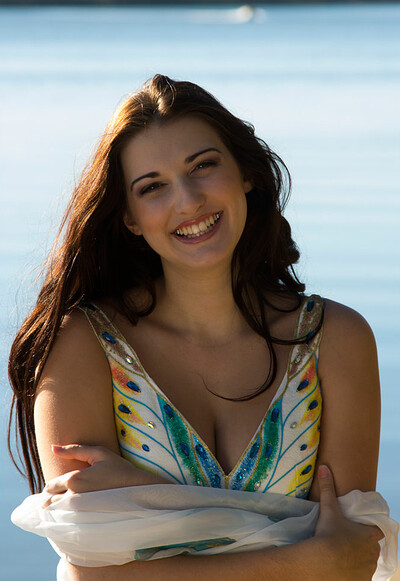 Sweetie in Butterfly Dress from Nude Muse